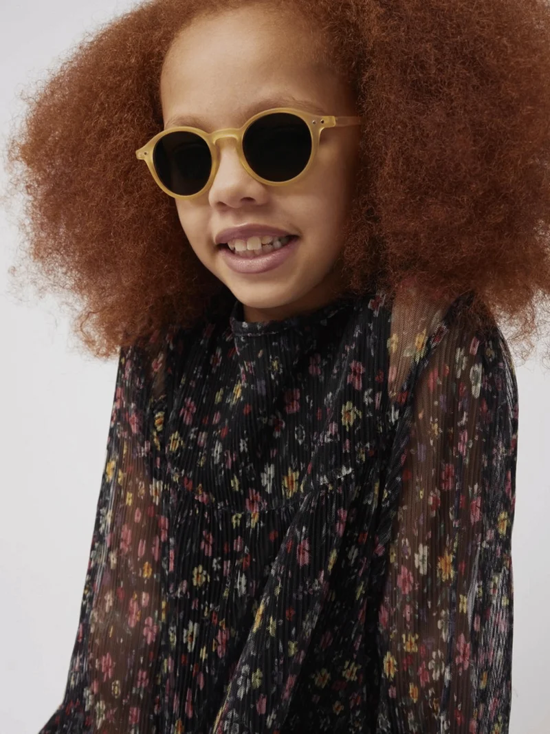 Sonnenbrille Kinder 5-10 Jahre #D Yellow Honey