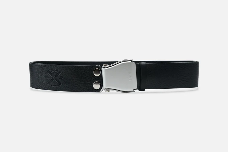 GÜRTEL BIG BLACK/SILBER