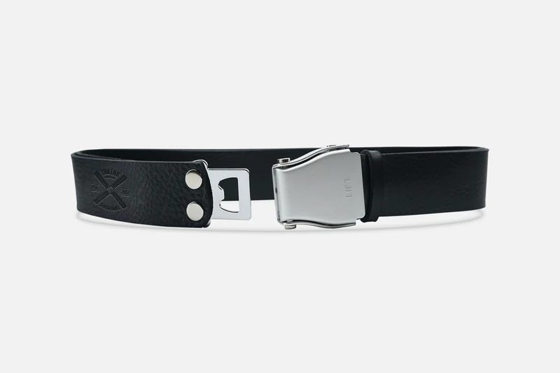 GÜRTEL BIG BLACK/SILBER