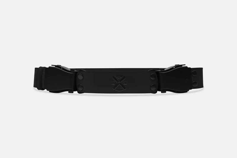 2-SCHNALLENGÜRTEL STANDARD BLACK/SCHWARZ
