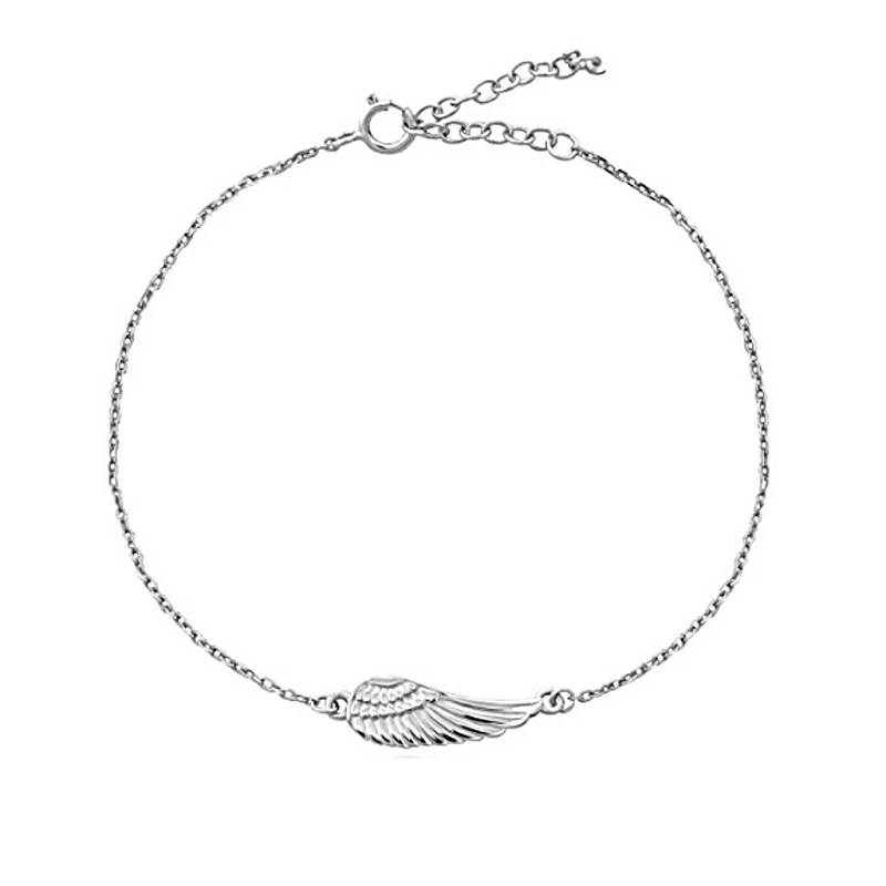 Armband Armkette aus 925er Sterling Silber Engelsflügel