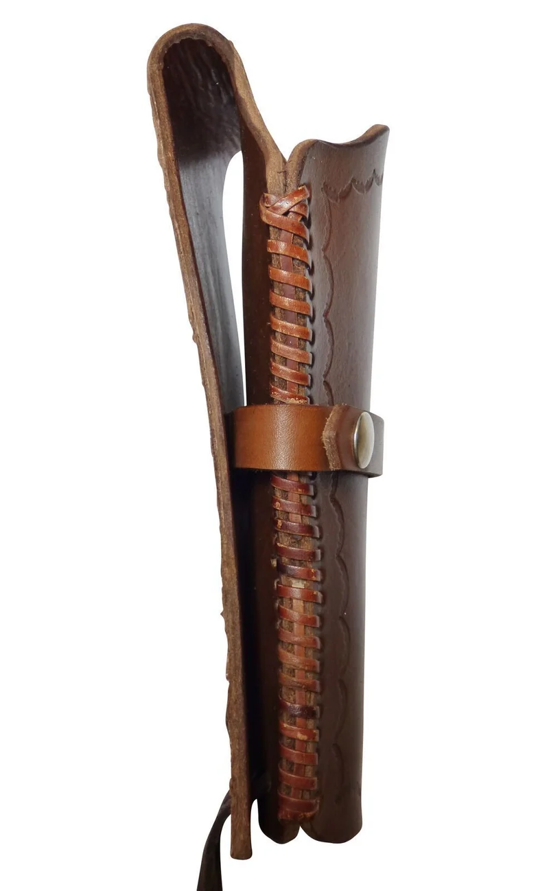 Westernholster Holstertasche echt Leder Handarbeit rechts o. links braun Colt