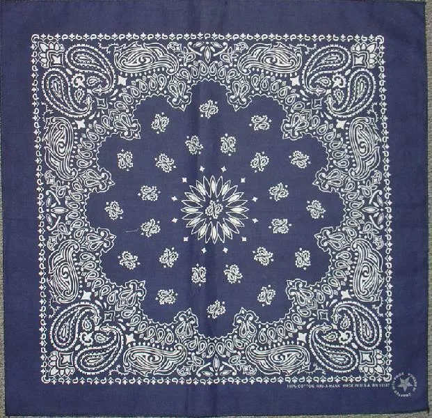 Bandana Paisley - Made in USA - Biker Country Line Dance verschiedene Farben