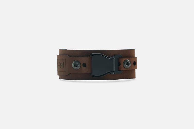 ARMBAND NUBUK BROWN/SCHWARZ