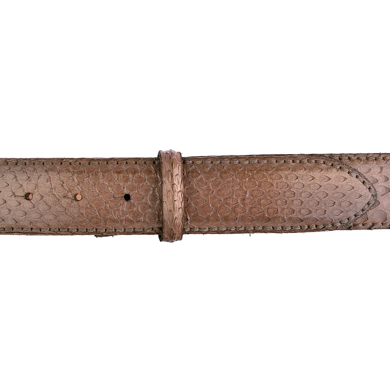 Reptile´s House Pythongürtel Cintura in Mauve 4 cm