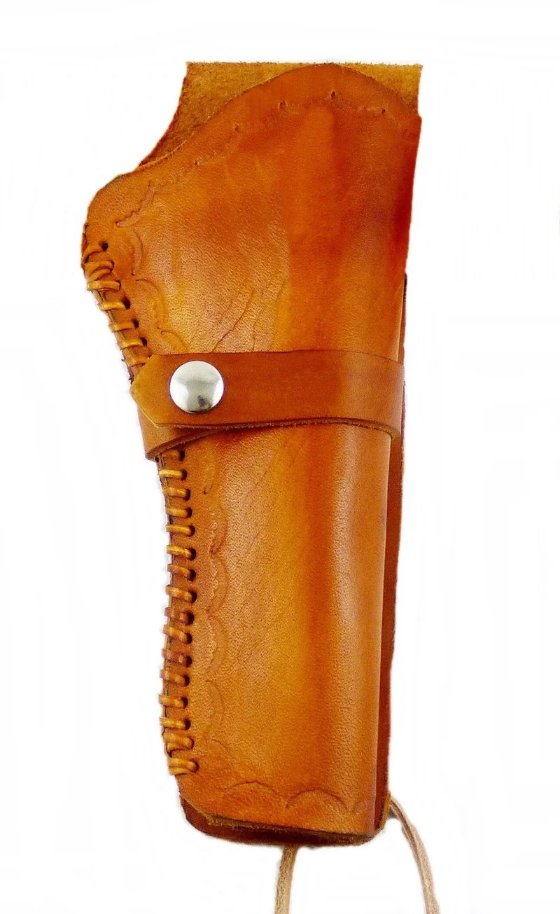 Westernholster Holstertasche echt Leder Handarbeit rechts o links hellbraun Colt
