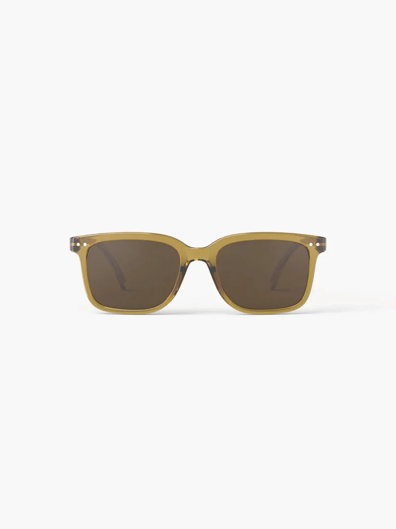 Sonnenbrille #L Golden Green