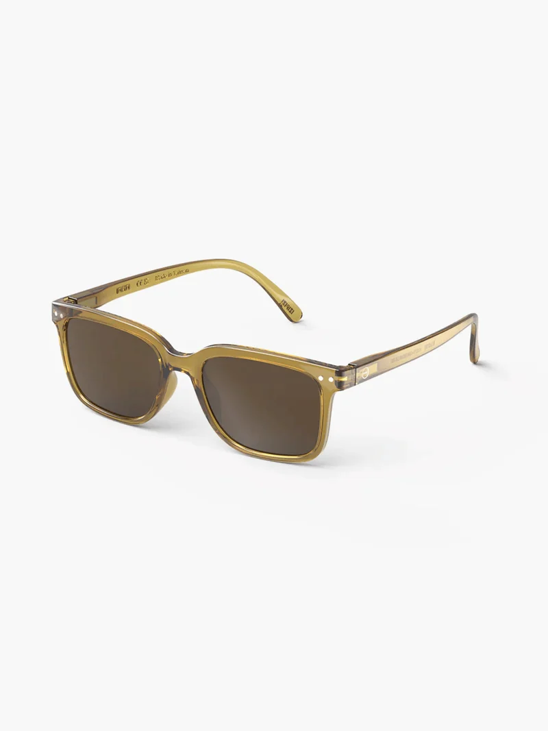 Sonnenbrille #L Golden Green