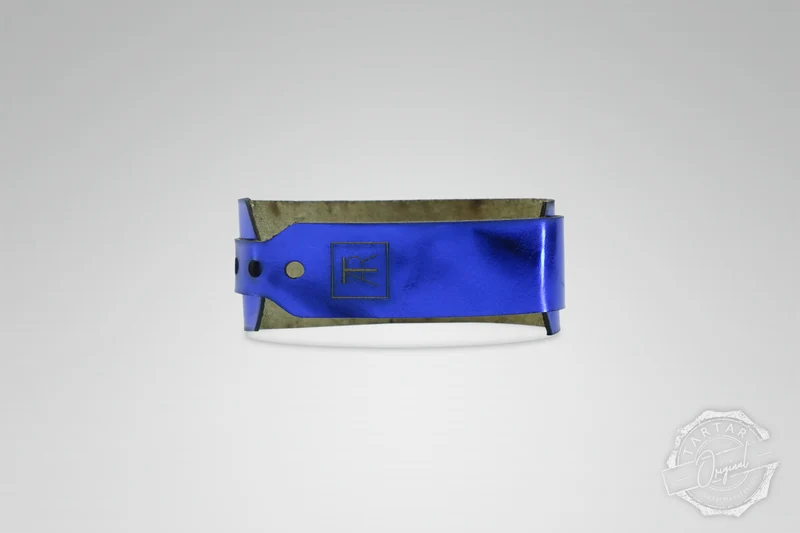 ARMBAND MIRROR ROYALBLUE/SILBER
