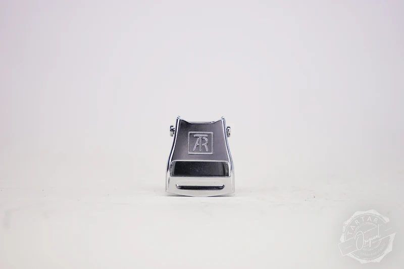 GÜRTEL SMALL DARKBROWN/SILBER MATT