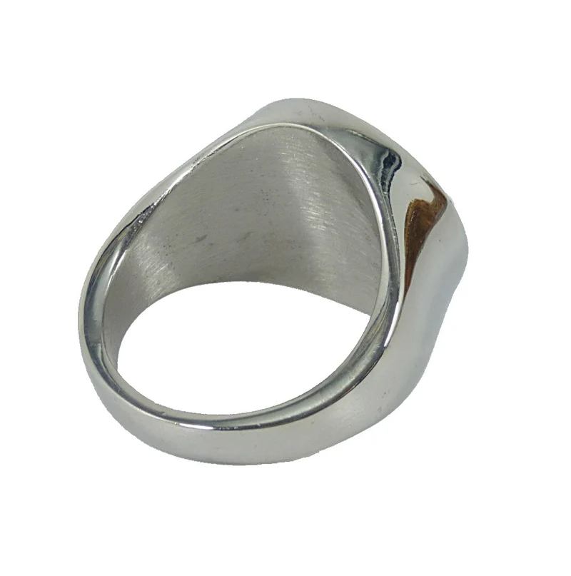 Ring Fingerring Edelstahl Keltischer Siegelring Odin Biker Rocker
