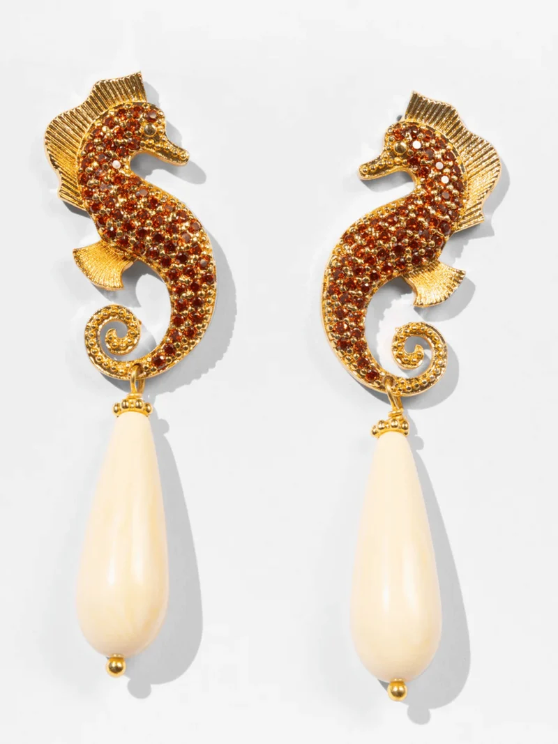 Calypso Seahorse Ohrringe