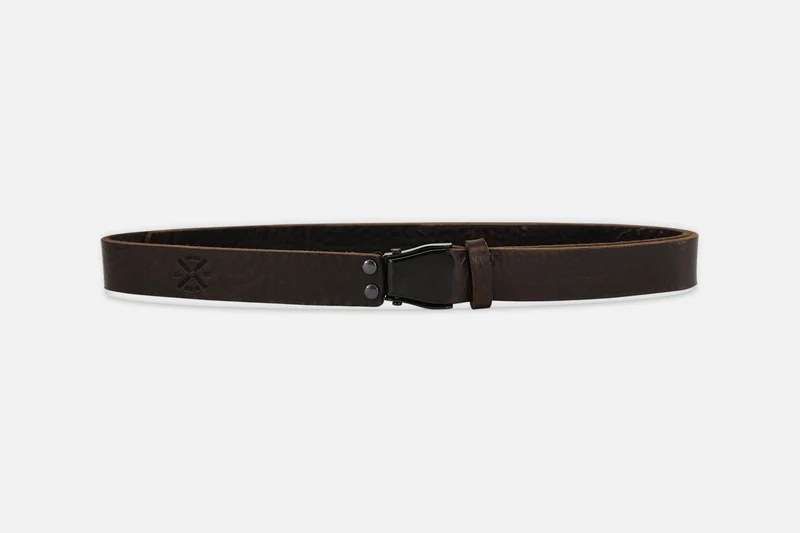 GÜRTEL SMALL DARKBROWN/SCHWARZ