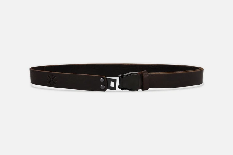 GÜRTEL SMALL DARKBROWN/SCHWARZ