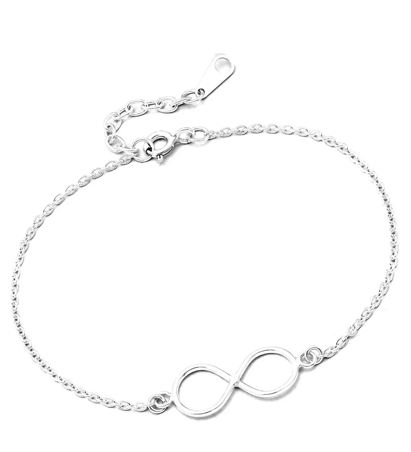 Armband Armkette aus 925er Sterling Silber Unendlichkeit Infinity