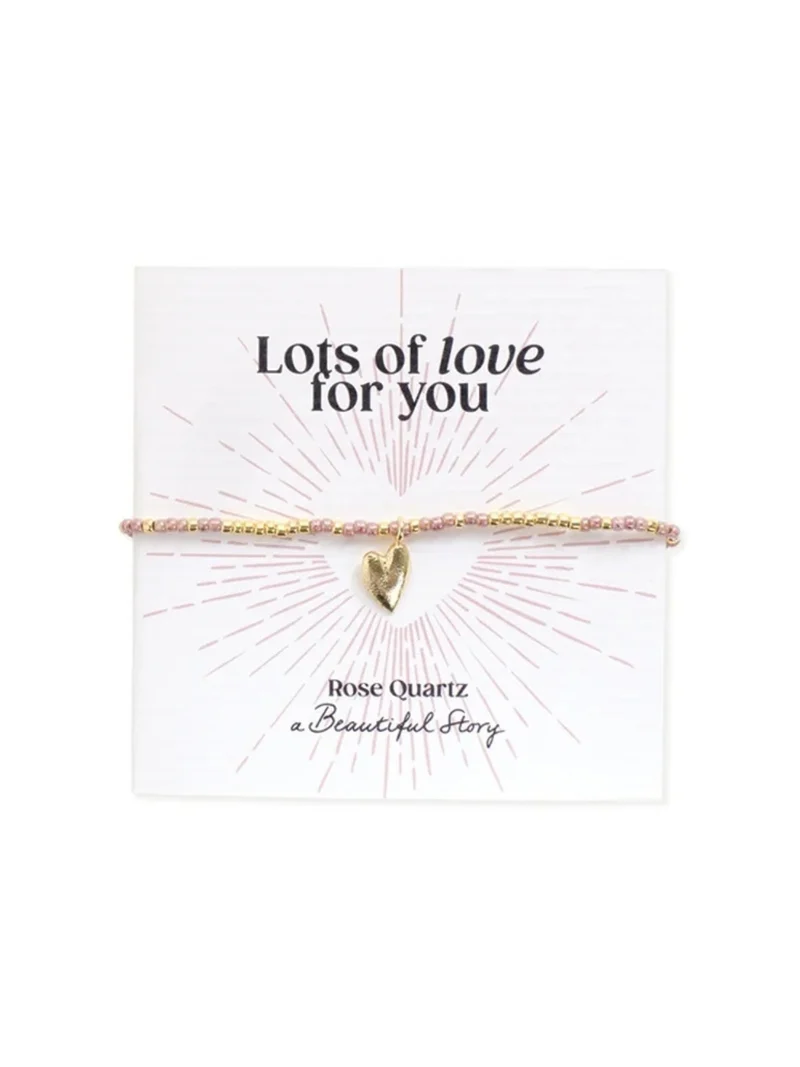 Sweetheart Rose Quartz Armband