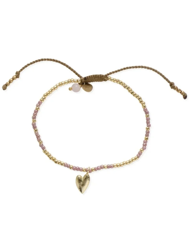 Sweetheart Rose Quartz Armband