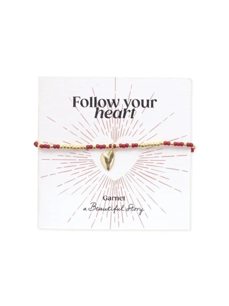 Sweetheart Garnet Armband