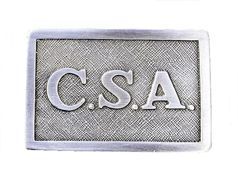 Gürtelschnalle Buckle f. Wechselgürtel Lizensiert Tanside C.S.A.