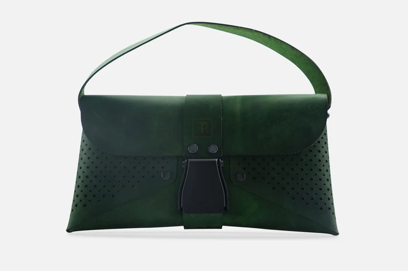HANDTASCHE VINTAGE FOREST/SCHWARZ