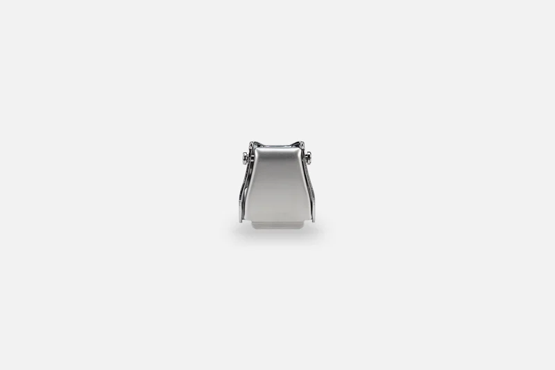 WECHSELSCHNALLE SMALL SILBER MATT
