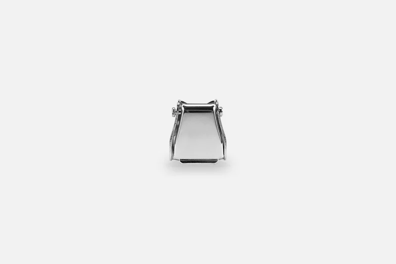 WECHSELSCHNALLE SMALL SILBER GLÄNZEND