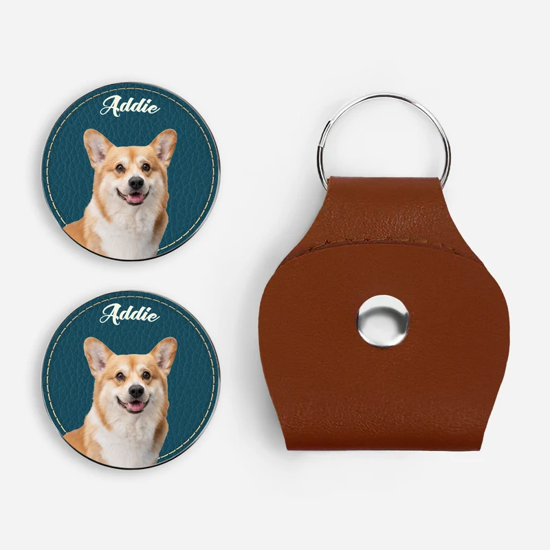 Hund + Name - Personalisierte Geschenke Foto | Pocket Hug Schlüsselanhänger