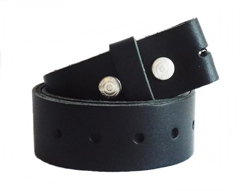 Gürtel Wechselgürtel echt Leder für Buckle braun o. schwarz Gr.75 - 140