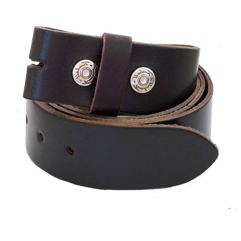 Gürtel Wechselgürtel echt Leder für Buckle braun o. schwarz Gr.75 - 140