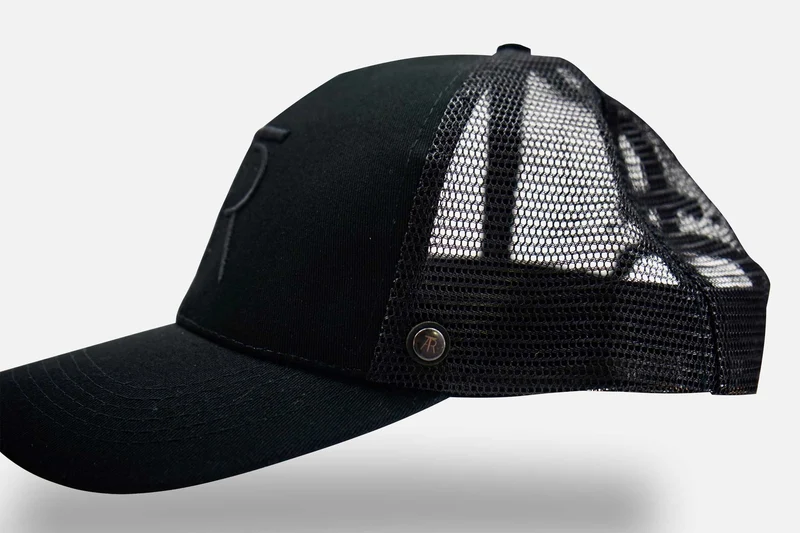TARTAR CAP - MONOGRAMM SCHWARZ/SCHWARZ