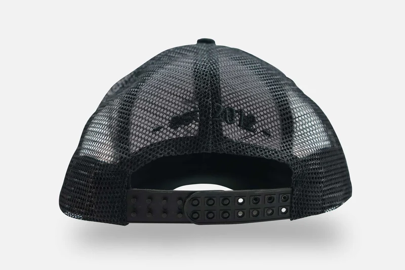 TARTAR CAP - MONOGRAMM SCHWARZ/SCHWARZ