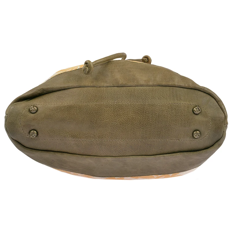 DESIDERIUS Bucket Bag Loona in Gelb/Beige