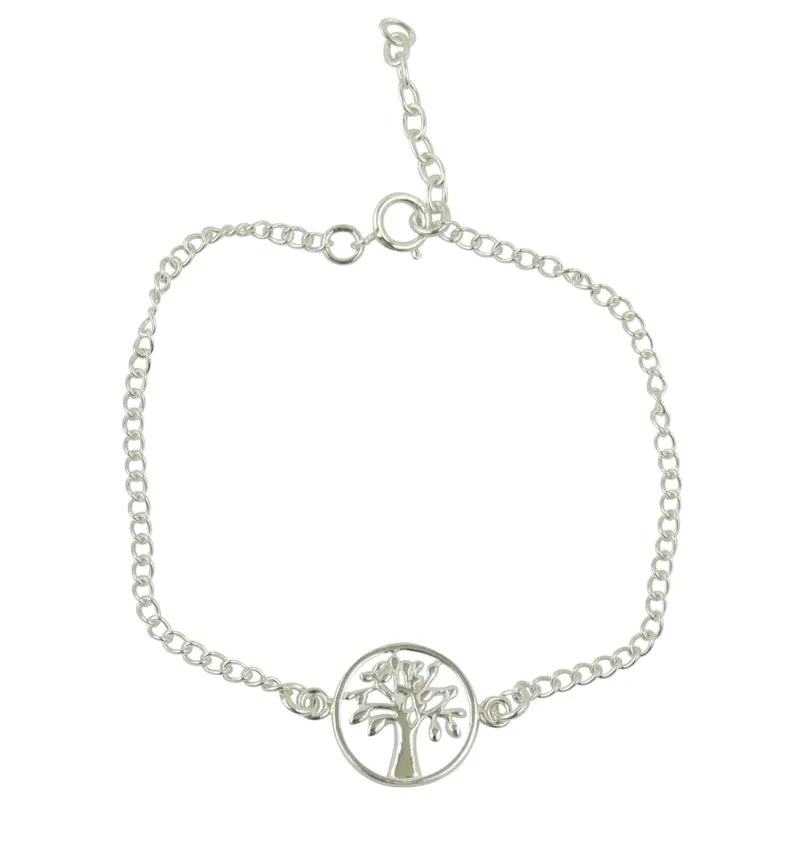 Armband 925er Sterling Silber Baum des Lebens Lebensbaum