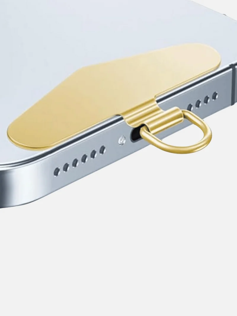 Handykette Cecilie Schwarz-Gold