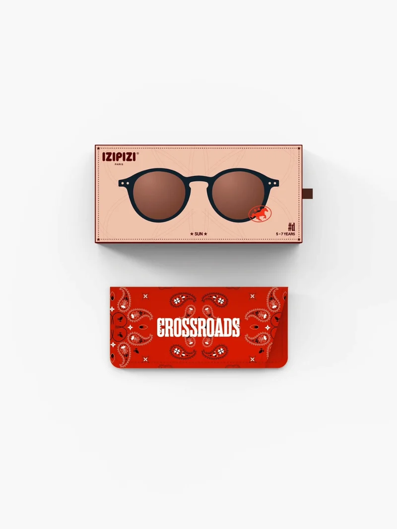 Sonnenbrille Kinder 5-7 #D Black Road