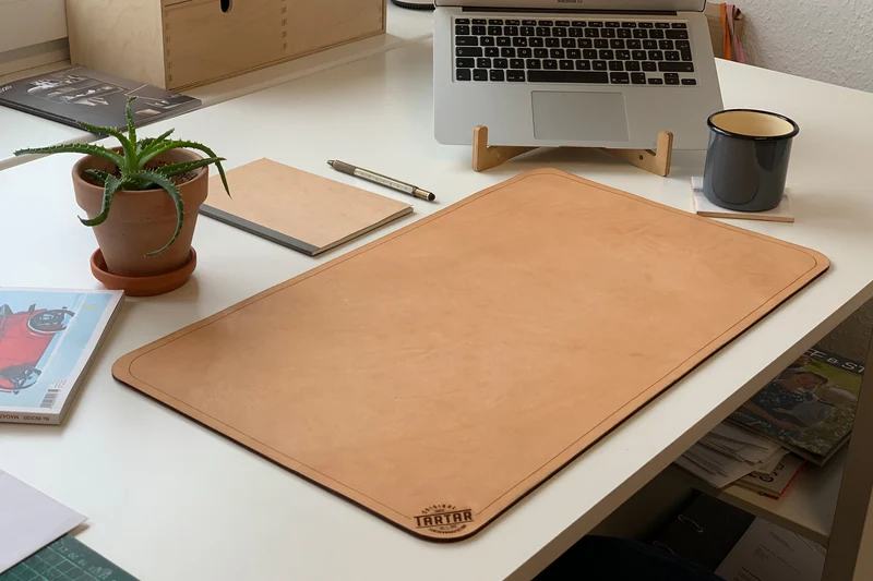 DESK PAD COGNAC LIGHT