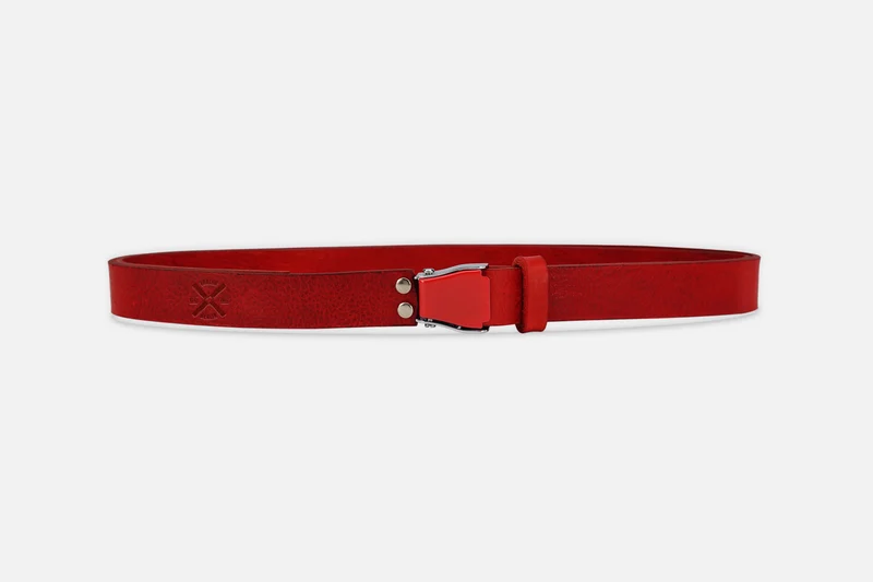 GÜRTEL SMALL RUBIN/ROT
