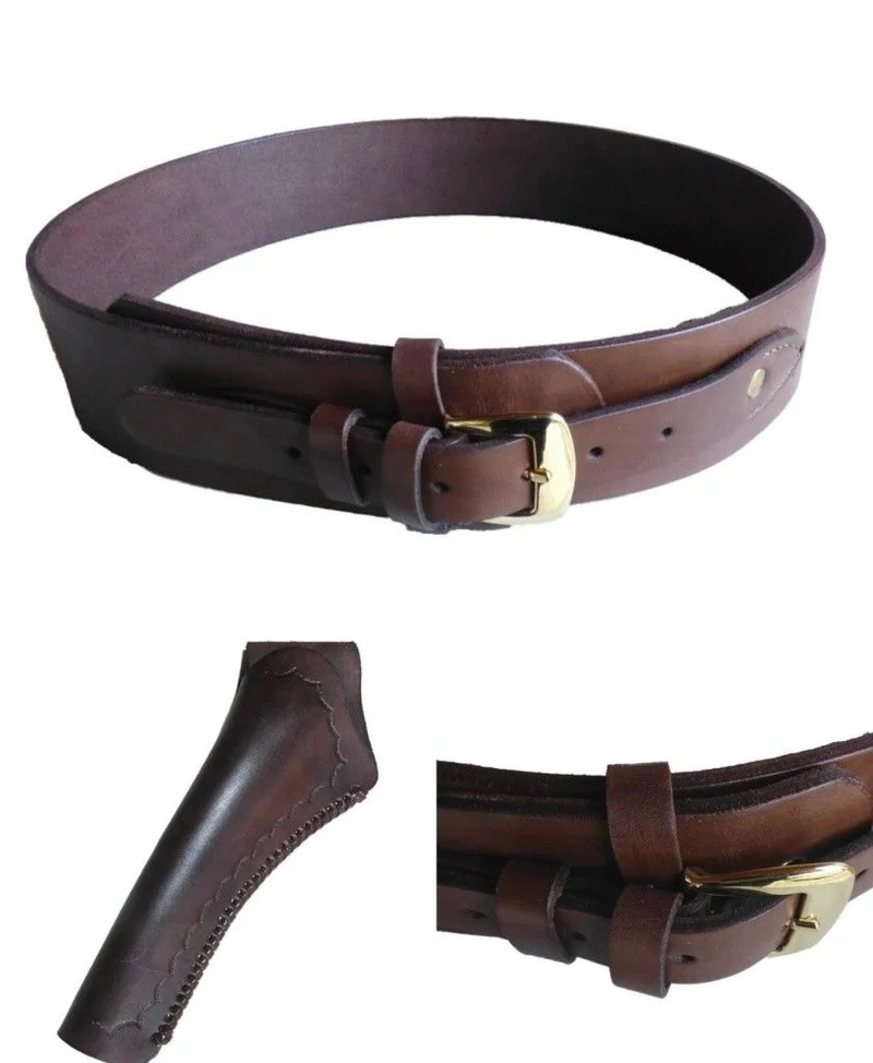 Holstergürtel Holstertaschen Westernholster Oldstyle Westernwaffen Colot braun