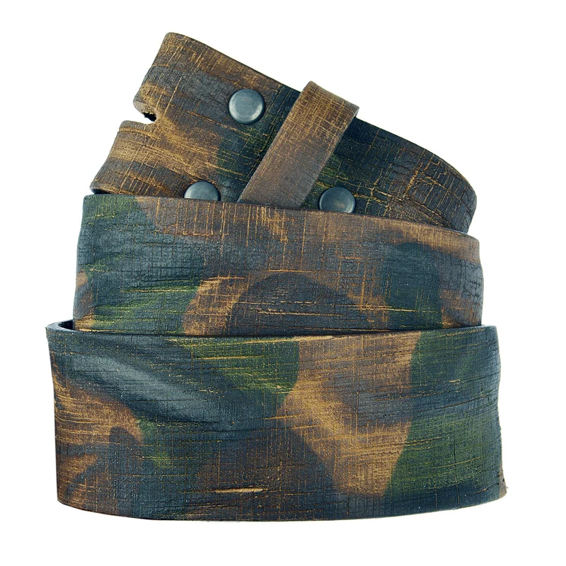 UmjuBELT Gürtel Camouflage Grün 4cm