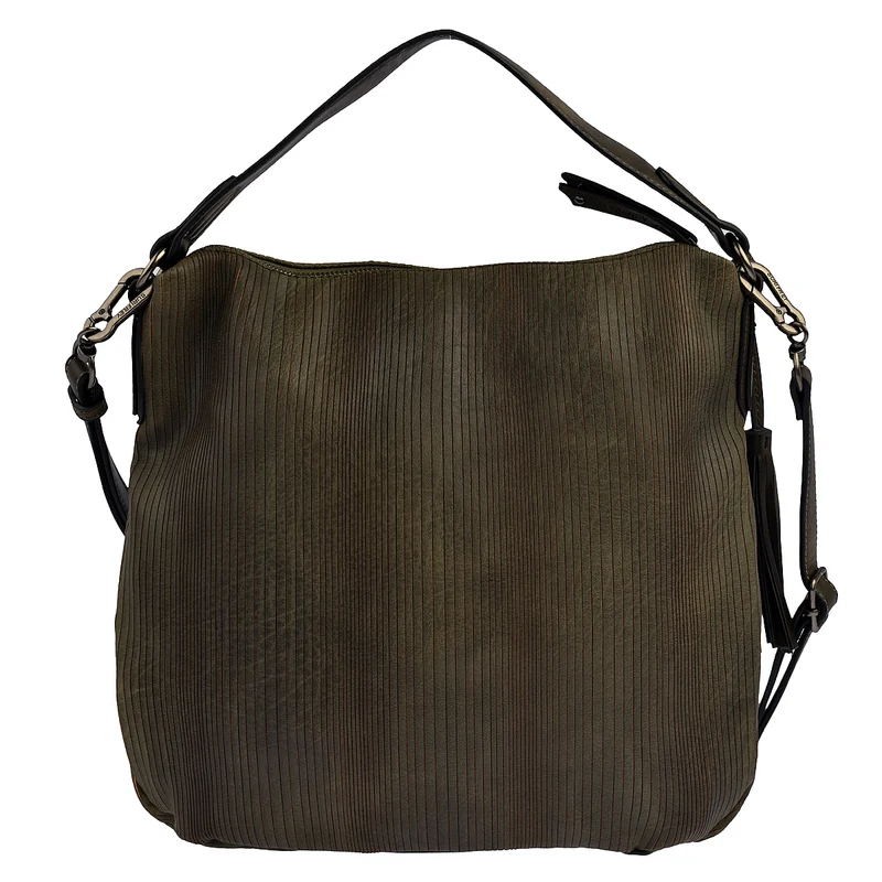 SURI FREY Beuteltasche Audrey Linecut in Grün