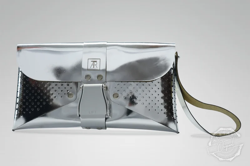 HANDTASCHE MIRROR SILVER/SILBER
