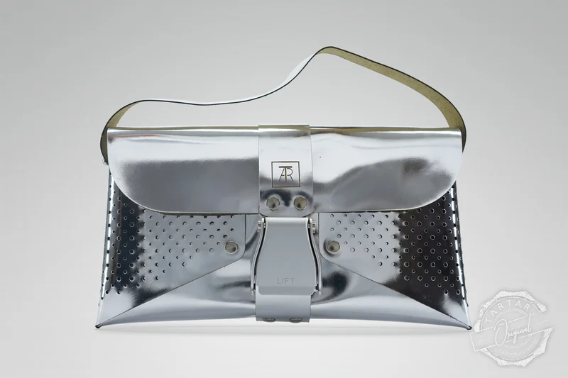 HANDTASCHE MIRROR SILVER/SILBER