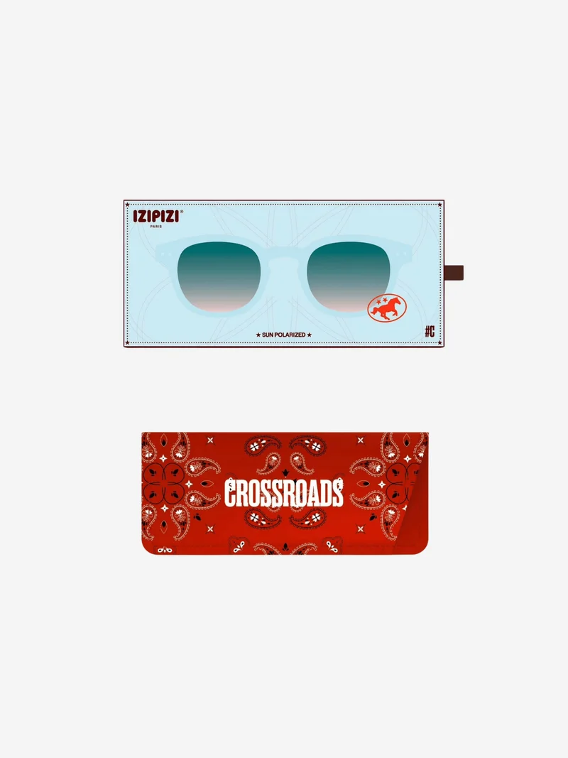 Sonnenbrille #C Turquoise Stone Polarisiert