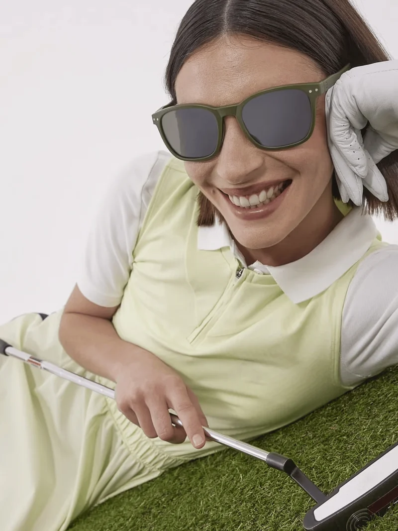 Sonnenbrille Journey Kaki Polarisierte