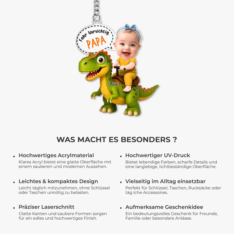 Der Experte Für Alles - Personalisiertes Geschenk | Acryl Schlüsselanhänger Papa Opa Mama Oma