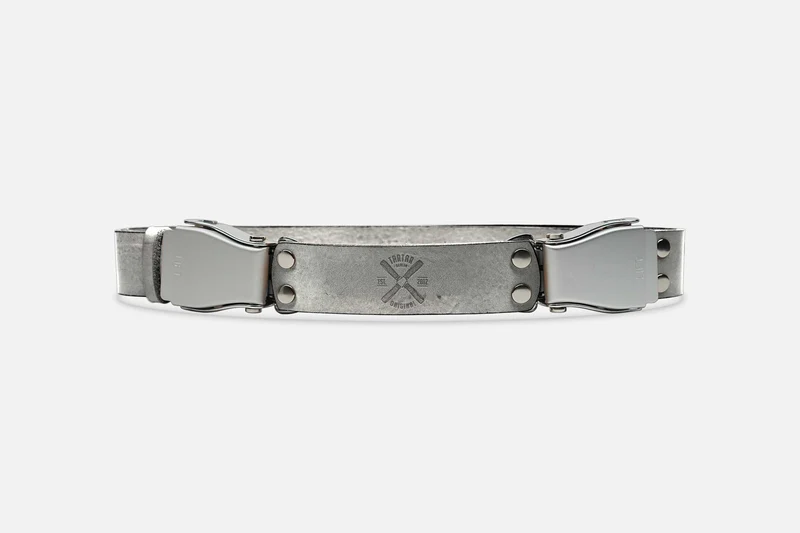 2-SCHNALLENGÜRTEL STANDARD MOON/SILBER