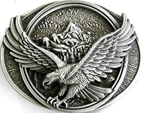 Buckle Adler, Flying Eagle, Gebirge - Gürtelschnalle