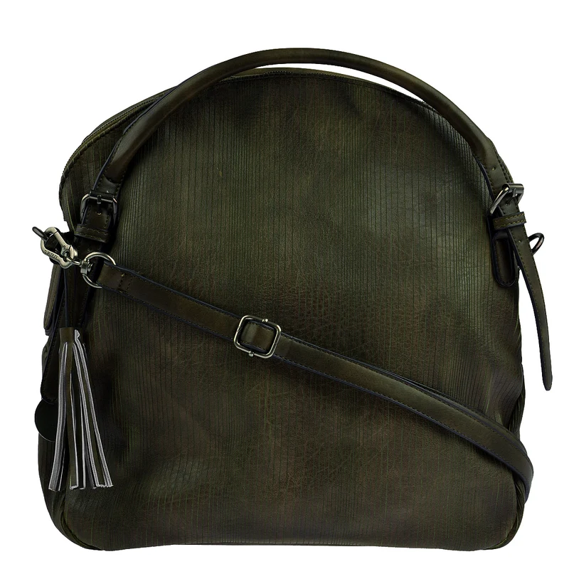 SURI FREY Handtasche Audrey Linecut in Grün