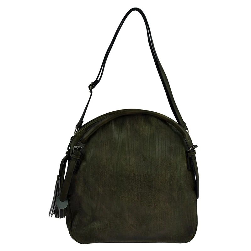 SURI FREY Handtasche Audrey Linecut in Grün