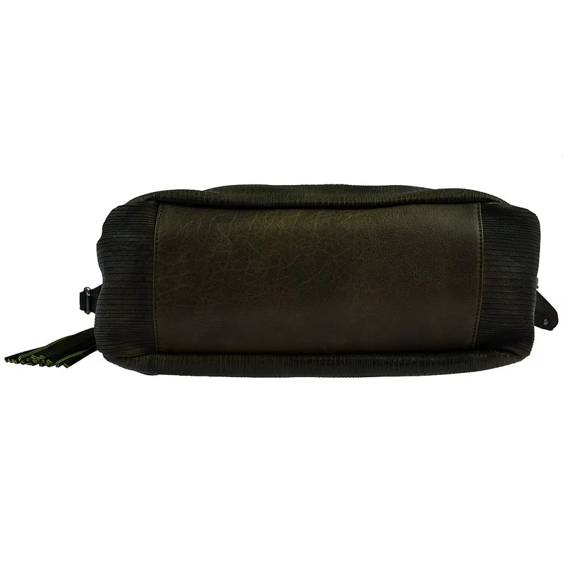 SURI FREY Handtasche Audrey Linecut in Grün